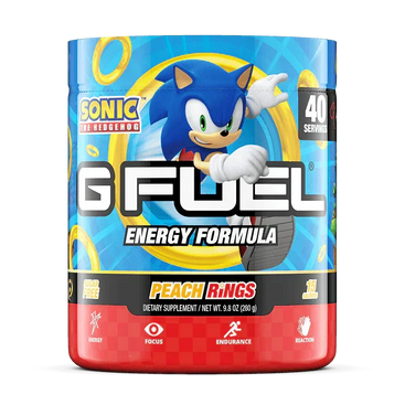 Sonic Peach Rings By GFuel
