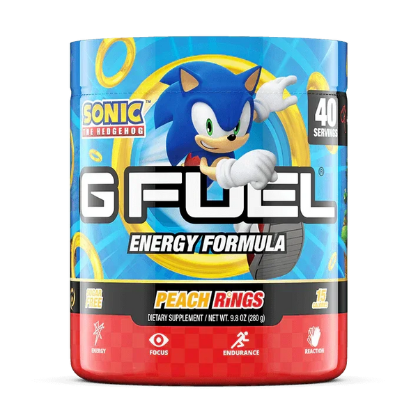 Sonic Peach Rings By GFuel