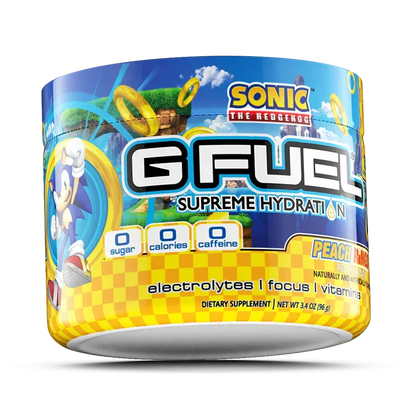 Sonic Peach Rings By GFuel