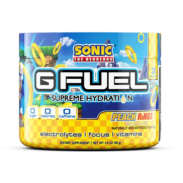 Sonic Peach Rings By GFuel