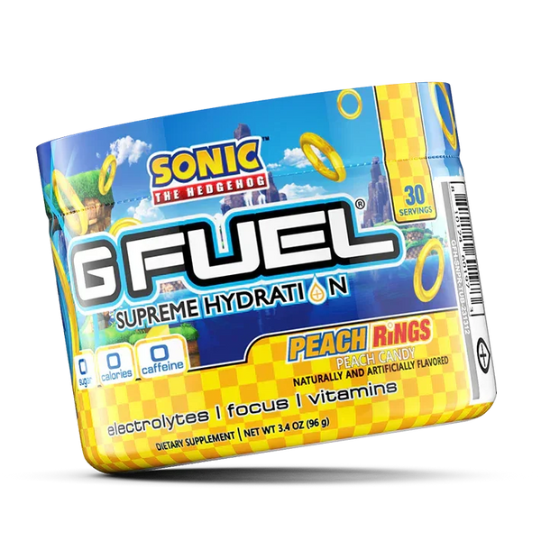 Sonic Peach Rings By GFuel