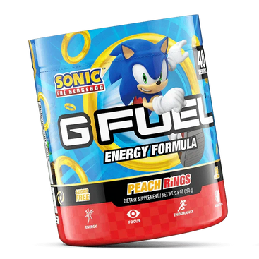 Sonic Peach Rings By GFuel