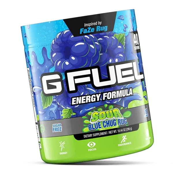 Sour Blue Chug Rug By GFuel