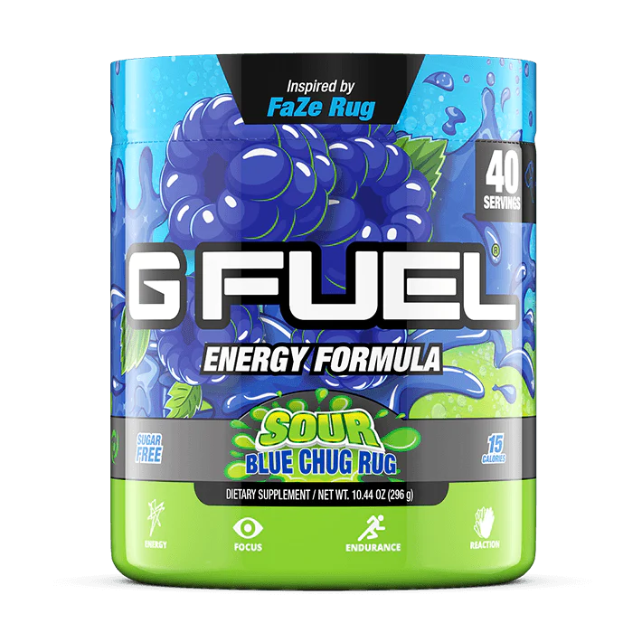 Sour Blue Chug Rug