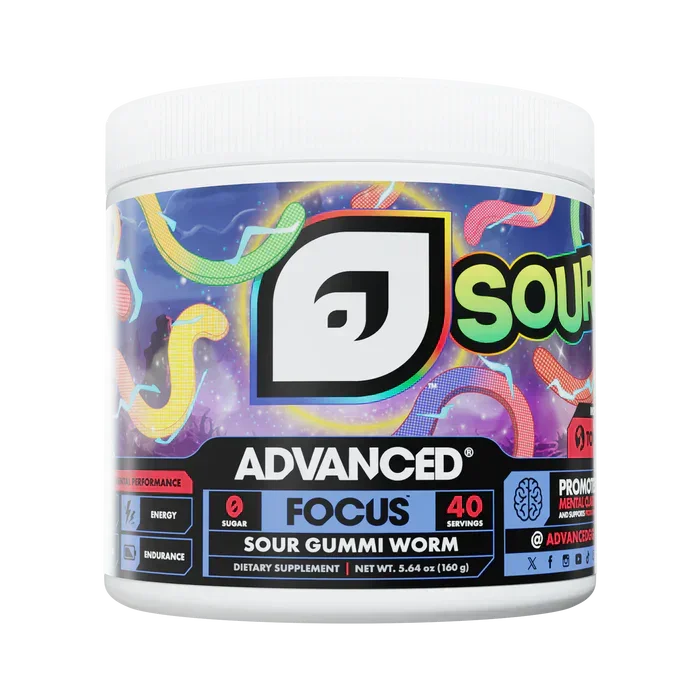 Sour Gummi Worm By Advanced
