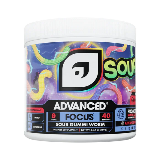 Sour Gummi Worm By Advanced