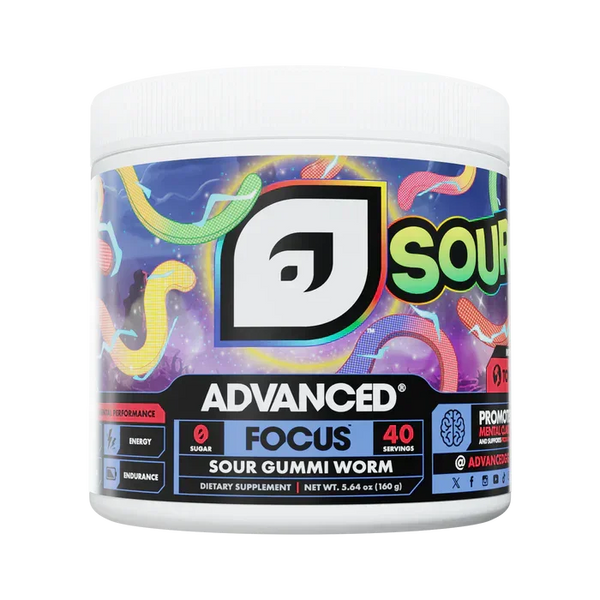 Sour Gummi Worm By Advanced