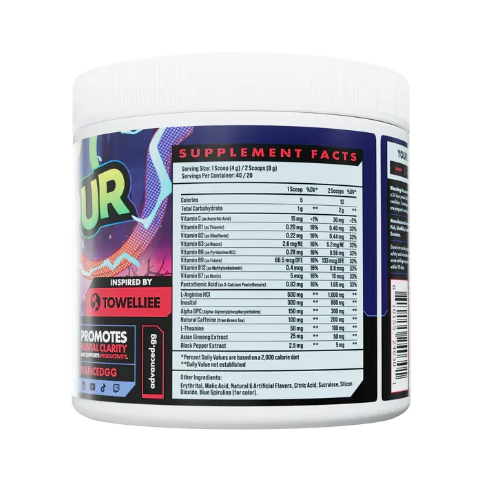 Sour Gummi Worm By Advanced