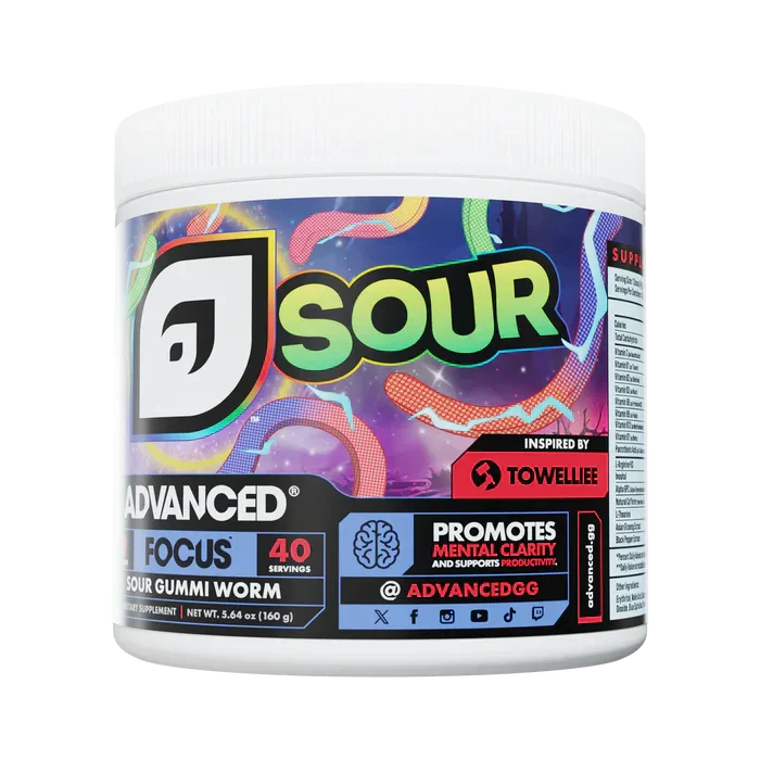 Sour Gummi Worm By Advanced