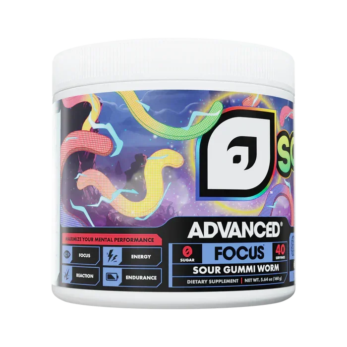 Sour Gummi Worm By Advanced
