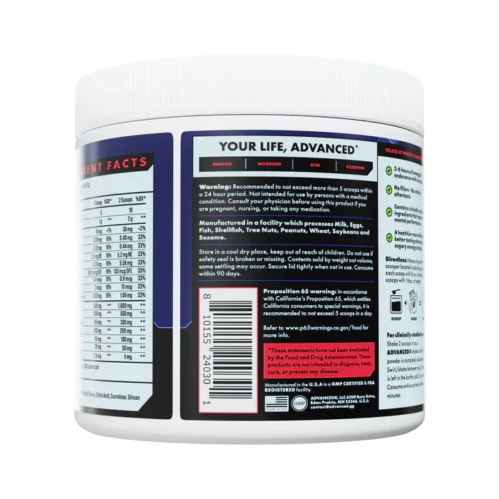Sour Gummi Worm By Advanced