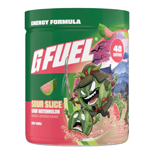 The GFUEL Edge: Why Sour Slice Gives You Zero Crash Energy