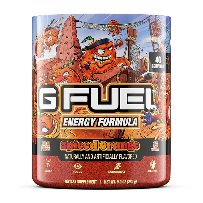 The GFUEL Edge: Why Spiced Orange Gives You Zero Crash Energy