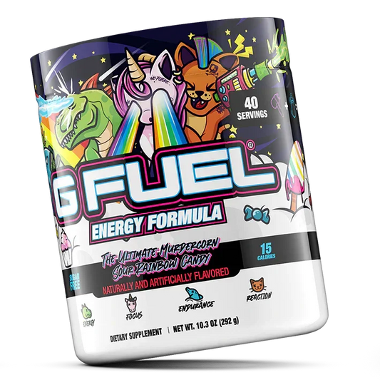 The Ultimate Murdercorn Sour Rainbow Candy By GFuel