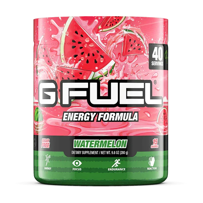 The GFUEL Edge: Why Watermelon Gives You Zero Crash Energy