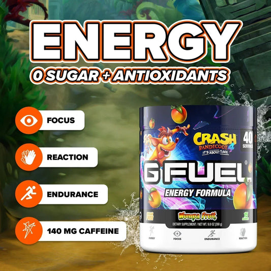Wumpa Fruit Juice By GFuel