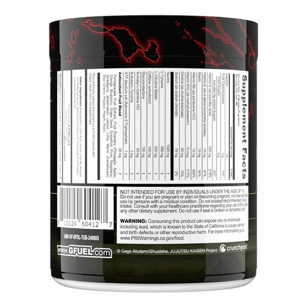 Yuji Itadori’s Black Flash By GFuel