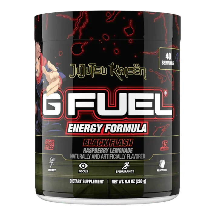 Image of Yuji Itadori's Black Flash by GFuel